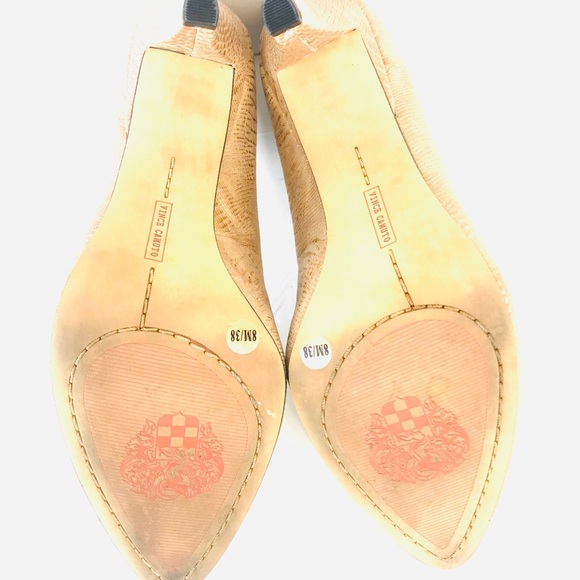 Vince Camuto Women’s Gold Dress Heels Sz 8 - Picture 5 of 11